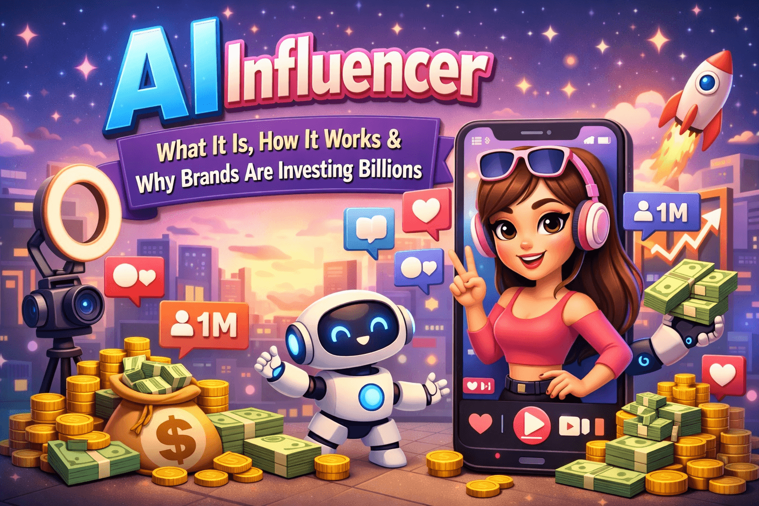 How ai influencers is a billion-dollar industry